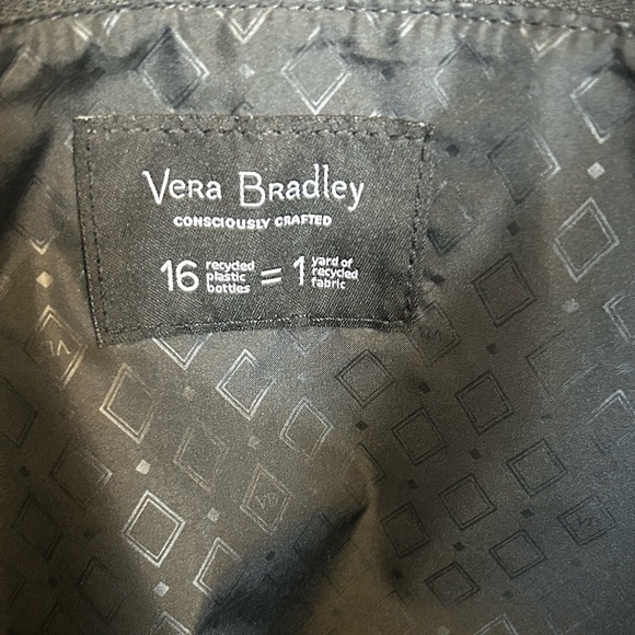VERA BRADLEY ♻️ReActive Lighten Up Fabric Tote/Overnight/Gym in GlassVines Print - Picture 7 of 8